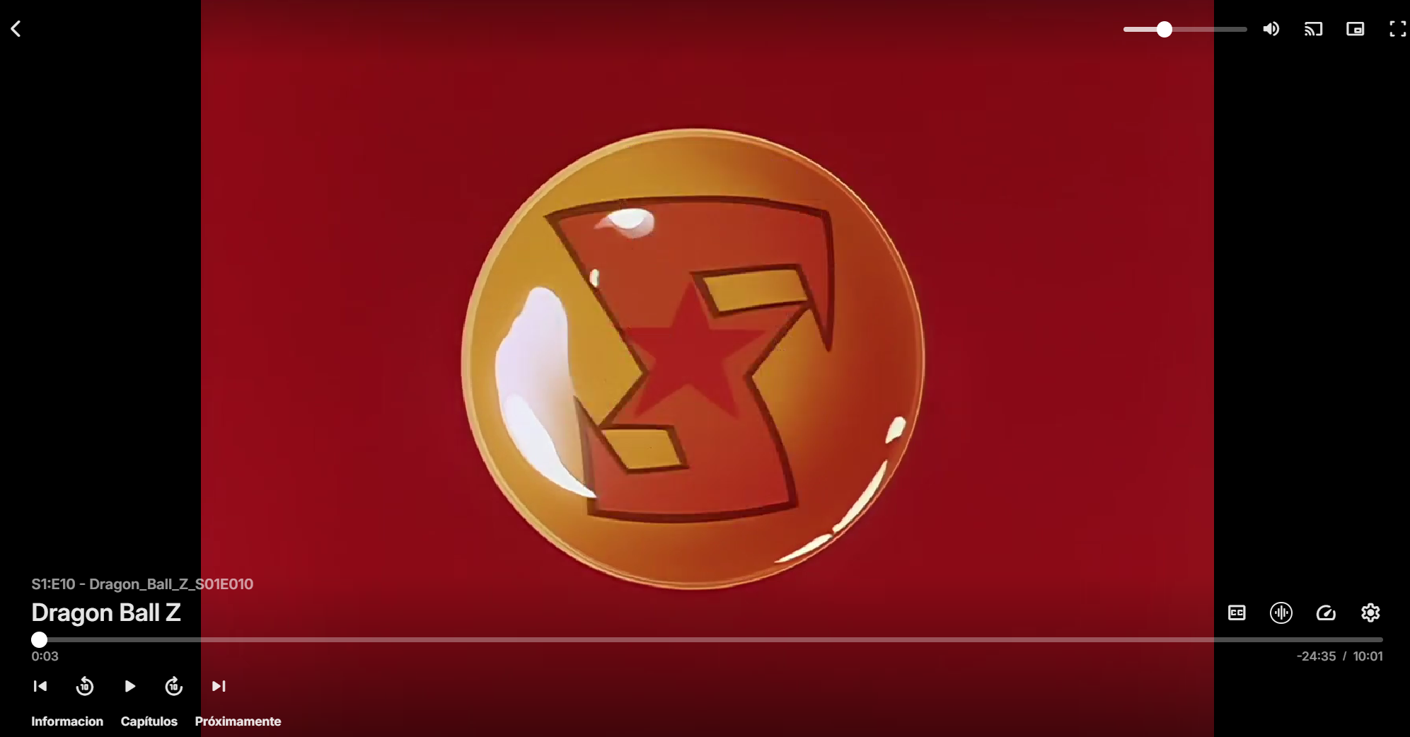 Dragon Ball en la plataforma de streaming privada