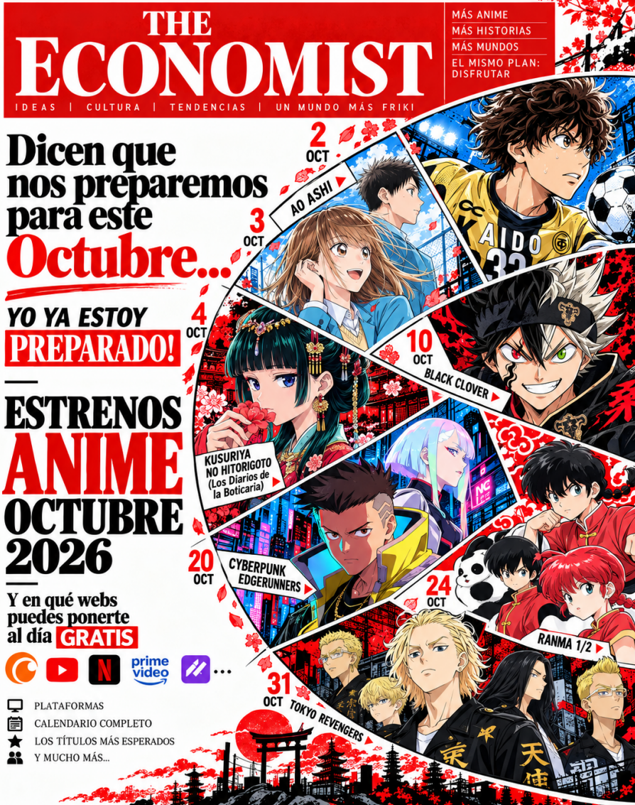 Estrenos Anime Octubre 2026